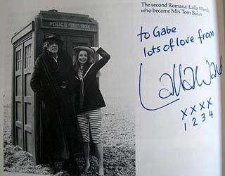 Tom Baker & Lalla Ward photo