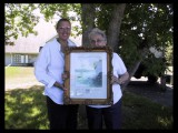 13 Marion and Jan with artwork